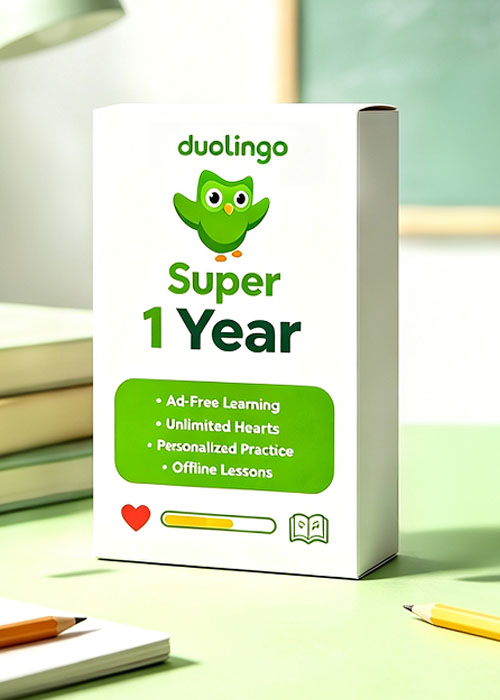 vip-gvgmalls, Super Duolingo 1 Year Subscription