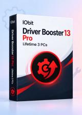 IObit Driver Booster 13 Pro Lifetime 3 PCs CD Key Global